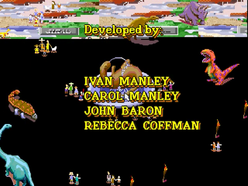 DinoPark Tycoon title screen for 3DO
